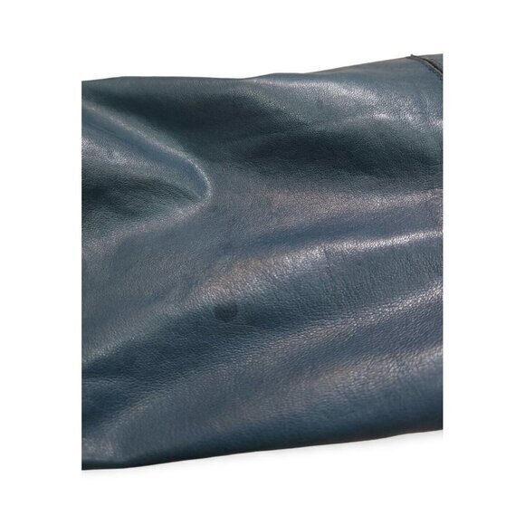 Akris Leather Lammnappa Jacket Size 10 US - Picture 9 of 9